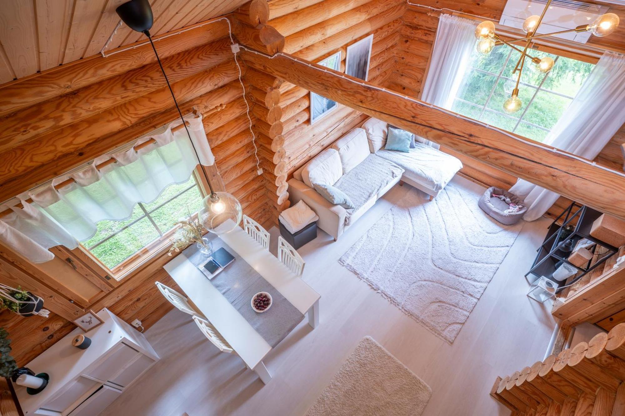 Lapin Villa Hiisi Joen Rannalla Ranua Exterior foto