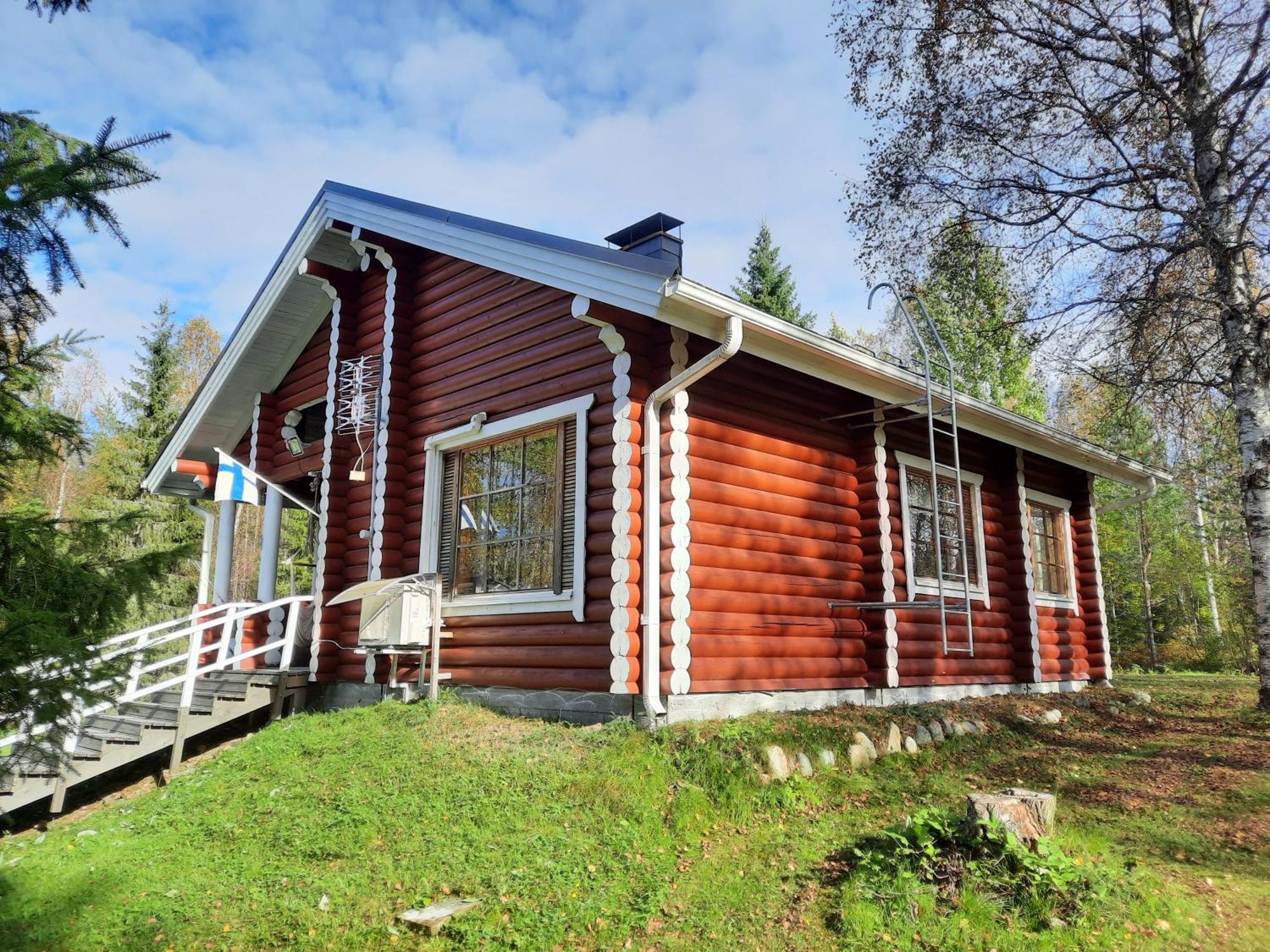 Lapin Villa Hiisi Joen Rannalla Ranua Exterior foto